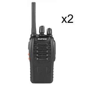 2 x Baofeng BF-88E PMR446 raadiosaatja