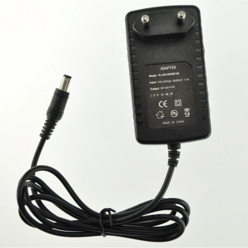 Skybox F5 toiteadapter 12V 2A Euroopa pistikuga, sobib Openbox