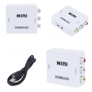 HDMI-RCA adapter - HDMI signaali AV-ks NTSC/PAL Satkit