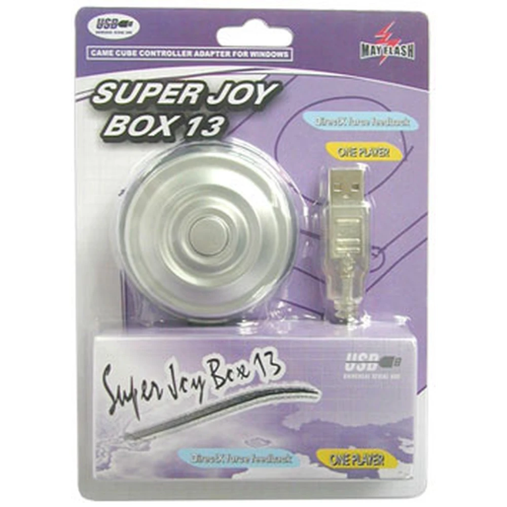 Mayflash GameCube kontrolleri adapter PC USB Super Joybox 13