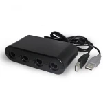 GameCube kontrolleri adapter Nintendo Wii U-le ja PC-le, ühilduv Super Smash Brosiga