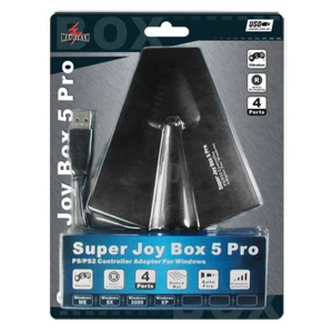 Super Joybox 5 Pro PS2-PC adapter 4 padi jaoks, Windowsiga ühilduv