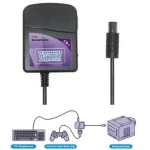PS2/PSX klaviatuuri ja puldi adapter Nintendo GameCube'ile