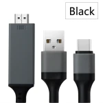 Adaptador convertidor USB Tipo-C a HDMI para transmisión de video 4K