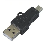 USB-A isane Mini-USB isane adapter mitmekülgseks ühenduseks