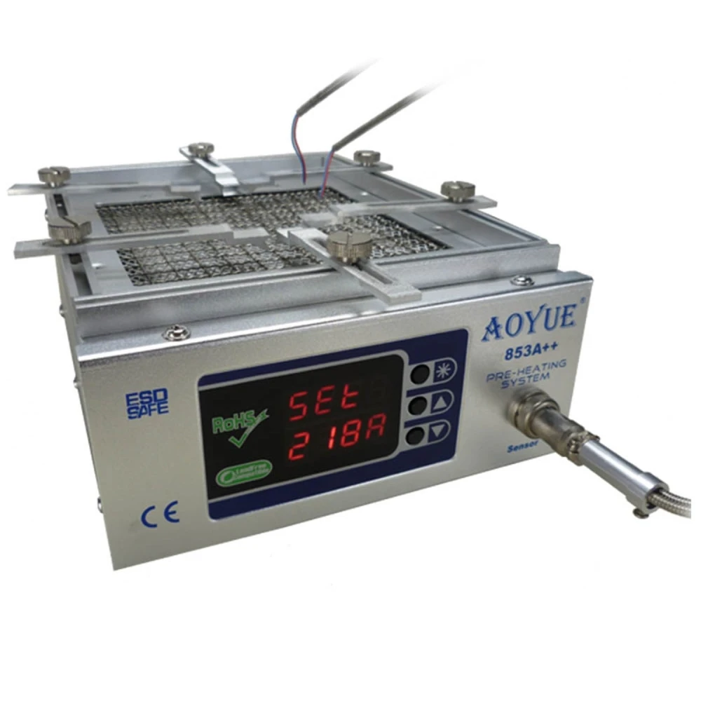 Aoyue 853a++ eelsoojendusjaam digitaalse juhtimise ja pikendatava toega