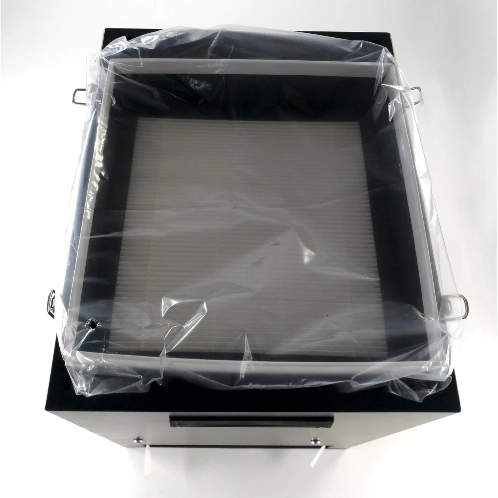 Detalle de la superficie de la plataforma Aoyue FEK-1 para trabajo seguro