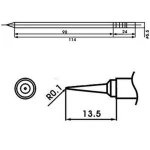 Aoyue LF-LI jootekolvi otsik koos takistiga - originaalvaruosa