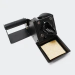 Estación Aoyue Int9378 Pro Series mostrando funciones digitales y temporizador