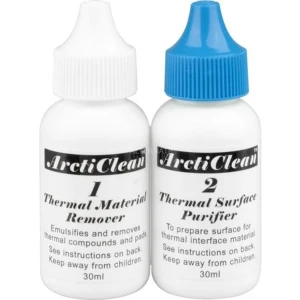 Arctic Silver ArctiClean 1+2 puhastuskomplekt 30ml protsessoritele ja jahutitele