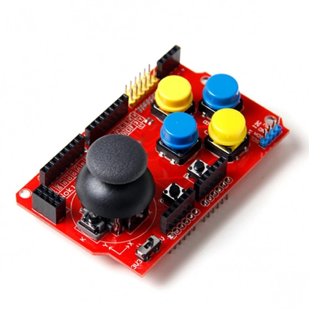 Arduino Joystick Shield – joystickiga plaat Arduino Uno ja Mega jaoks