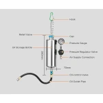 AUTOOL C100 bensiinisissepritse puhasti adapteritega autole