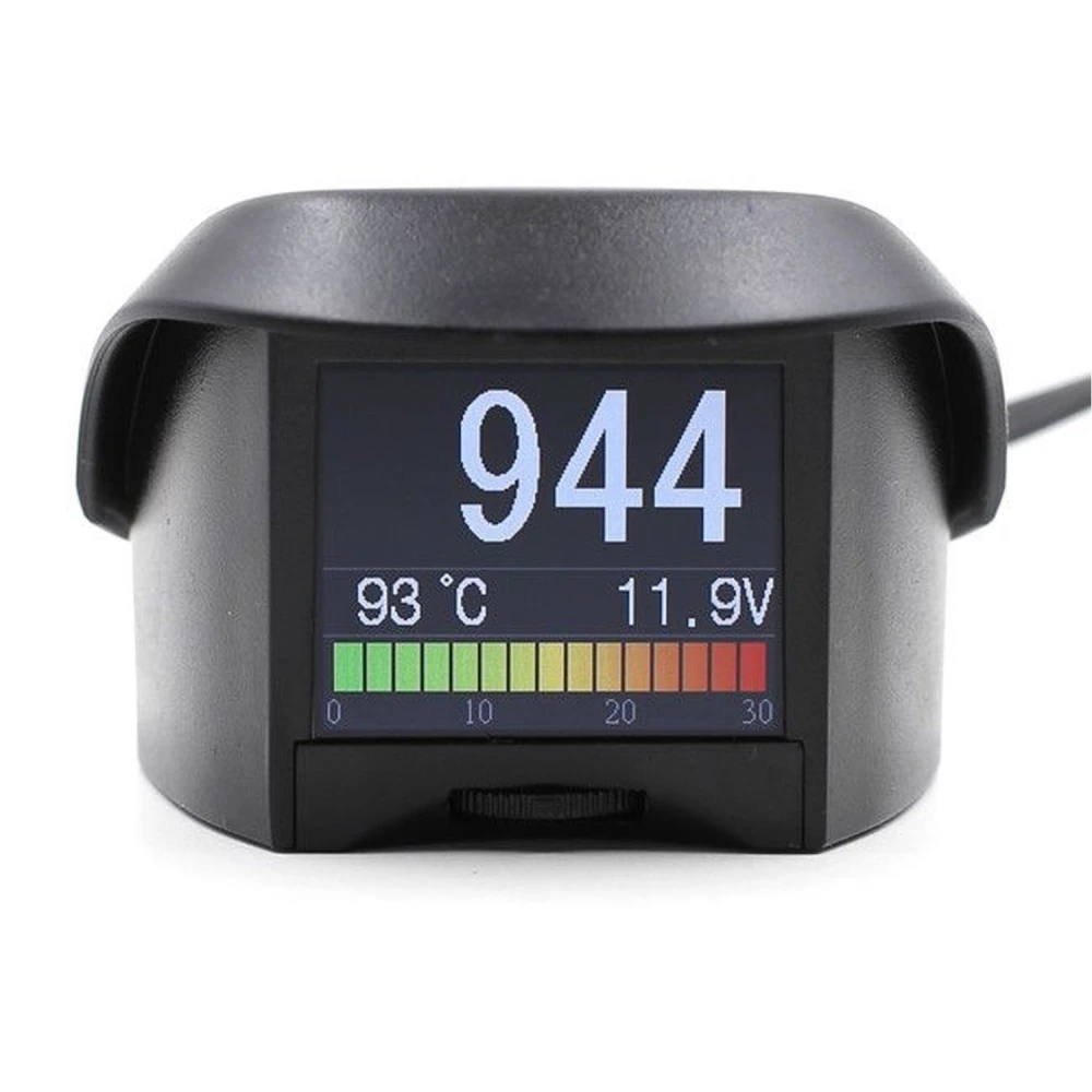 Pantalla del Autool X50 con información de odómetro y velocidad