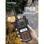 Baofeng UV9R Plus pikamaa walkie-talkie 160 kanaliga VHF/UHF