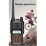 Baofeng UV9R Plus pikamaa walkie-talkie 160 kanaliga VHF/UHF