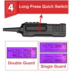 Baofeng UV9R Plus pikamaa walkie-talkie 160 kanaliga VHF/UHF
