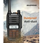 Radio Baofeng UV9R Plus con alarma de emergencia y bloqueo de teclado automático
