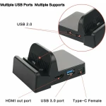 Nintendo Switchi kaasaskantav dokk - kompaktne HDMI USB mini-dokk