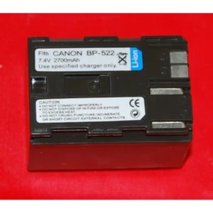 Canon BP-522 ühilduv aku 7,4V 2700mAh Canon kaameratele
