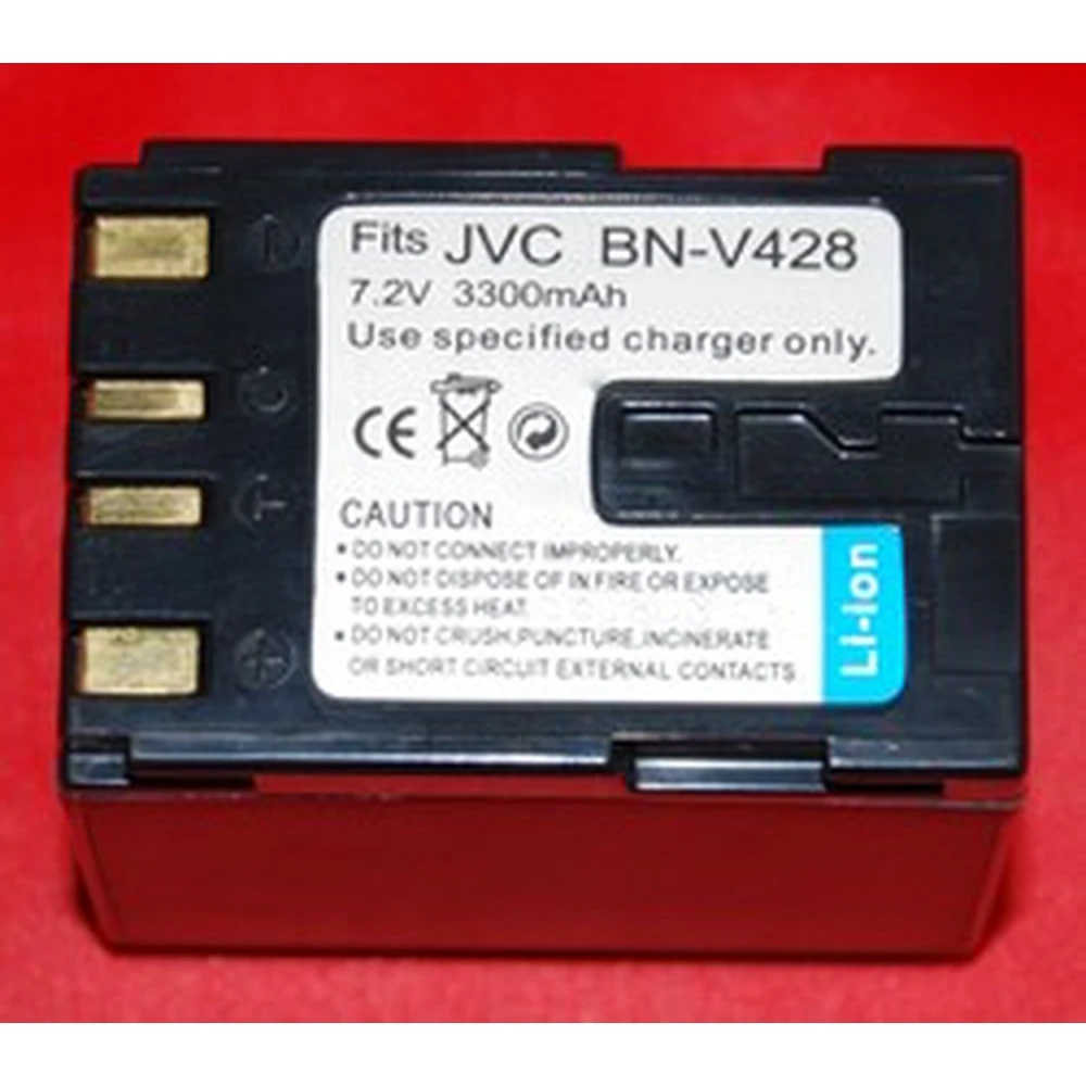 JVC BN-V428 ühilduv aku 7.2V 3300mAh JVC kaameratele