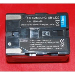 satkit Samsung SB-L220 ühilduv aku digikaameratele ja videokaameratele