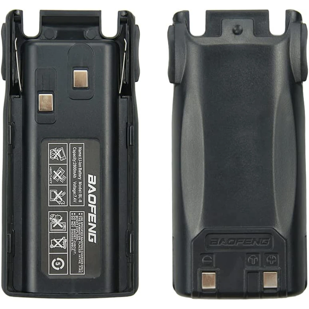 Baofeng BL-8 2800mAh 7.4V varuaku kahepoolse walkie-talkie jaoks