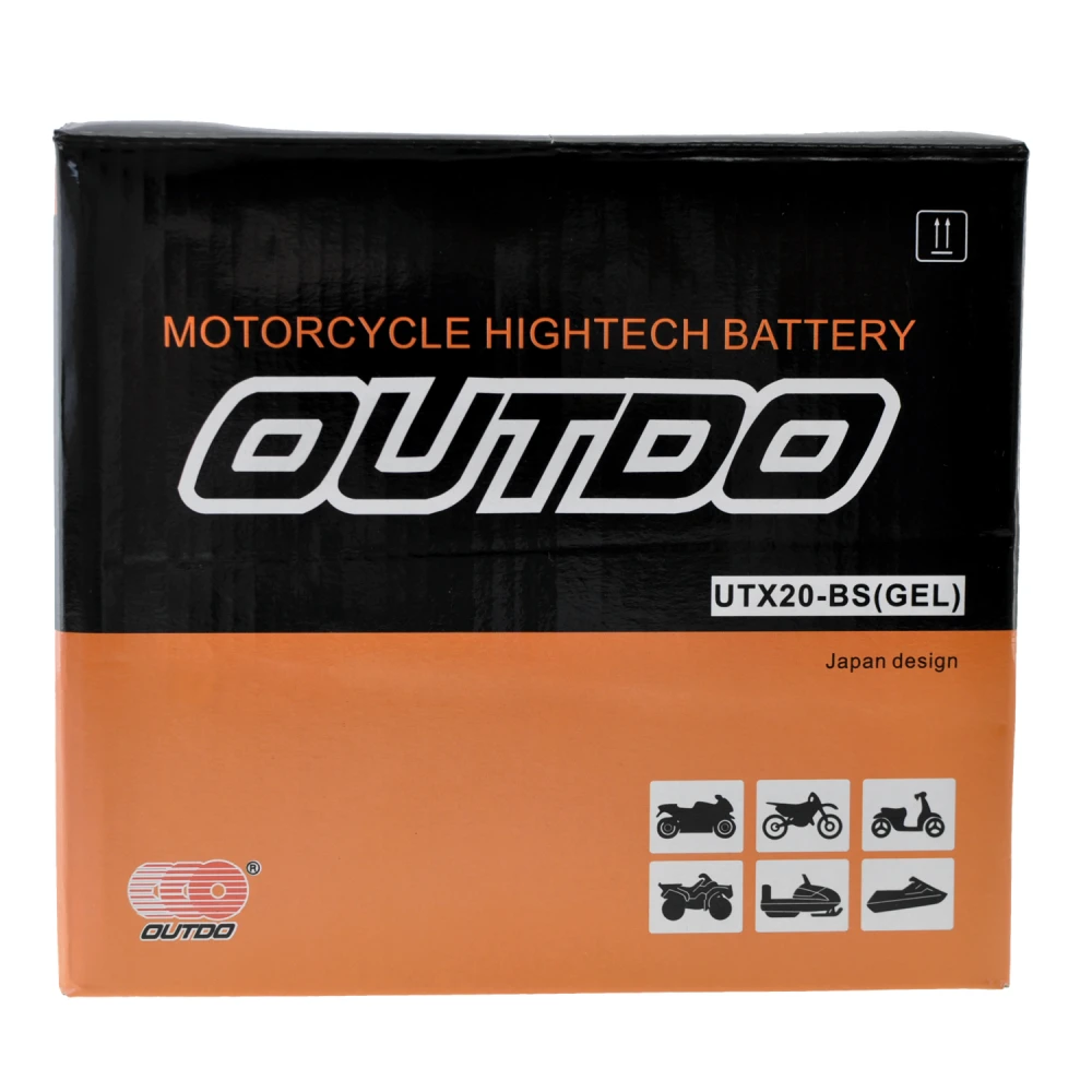 Bateria gel YTX20-BS Harley Davidson para motos de alta cilindrada