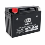 Mootorratta aku AGM 12V 11.2Ah OUTDO HCZ12S-MF - Sobib Yuasa YTZ12S(-BS) / GTZ12S / ETZ12S