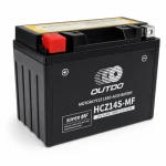 Mootorratta aku AGM 12V 12Ah OUTDO HCZ14S-MF - Ühilduv Yuasa YTZ14S(-BS) / GTZ14S / ETZ14S