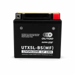 Mootorratta aku AGM 12V 5Ah OUTDO UTX5L-BS(MF) - Ühilduv Yuasa YTX5L-BS / GTX5L-BS / ETX5L-BS