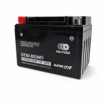 Mootorratta aku AGM 12V 9Ah OUTDO UTX9-BS(MF) - Ühilduv Yuasa YTX9-BS / GTX9-BS / ETX9-BS