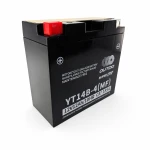 Mootorratta aku AGM 12V 12Ah OUTDO YT14B-4(MF) - Sobib Yuasa YT14B-BS / GT14B-BS / GT14B-4 / ETZ14B-BS / ET14B-4