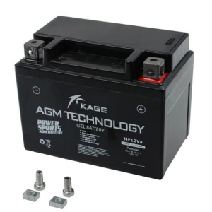 Kõrge jõudlusega mootorratta aku YB4L-B Gel 12V 3,5Ah