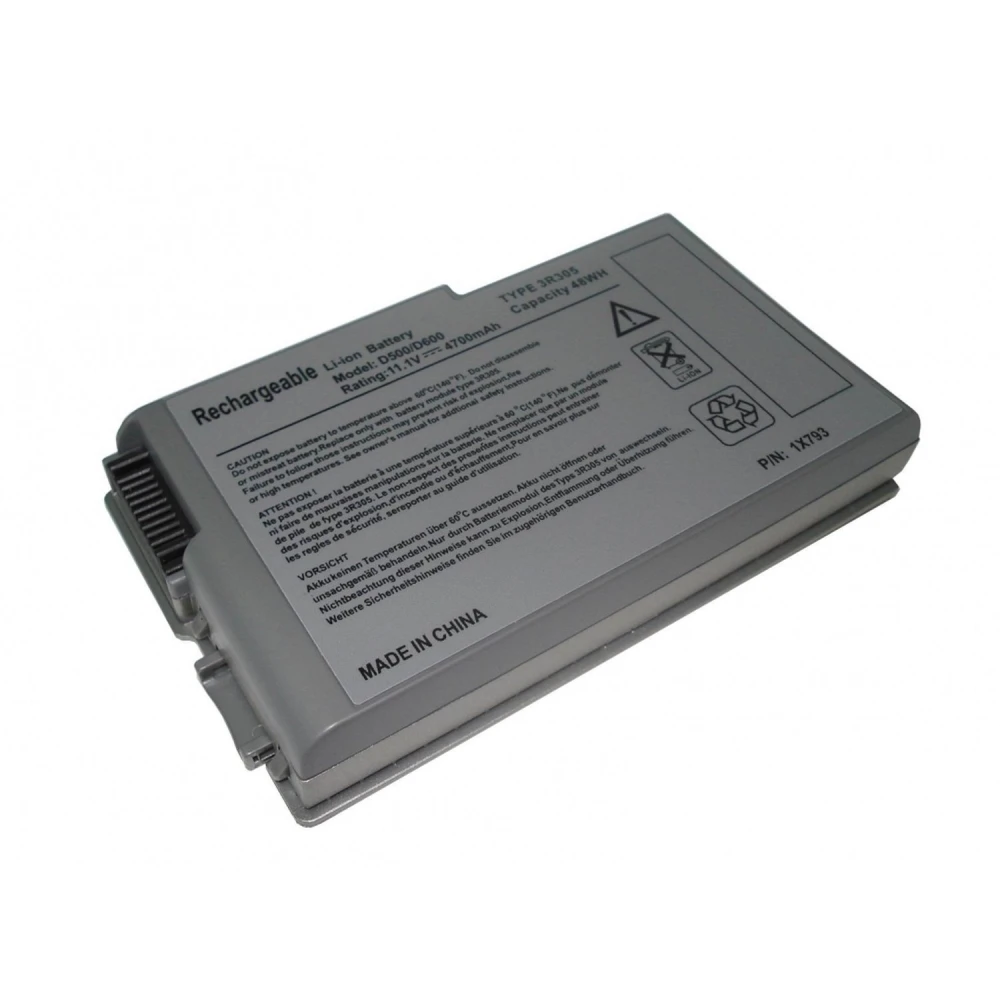 Dell D500 aku 4400mAh, ühilduv D600 ja 600m