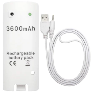 3600mAh laetav aku Wii pultidele - võimsus ja kestvus