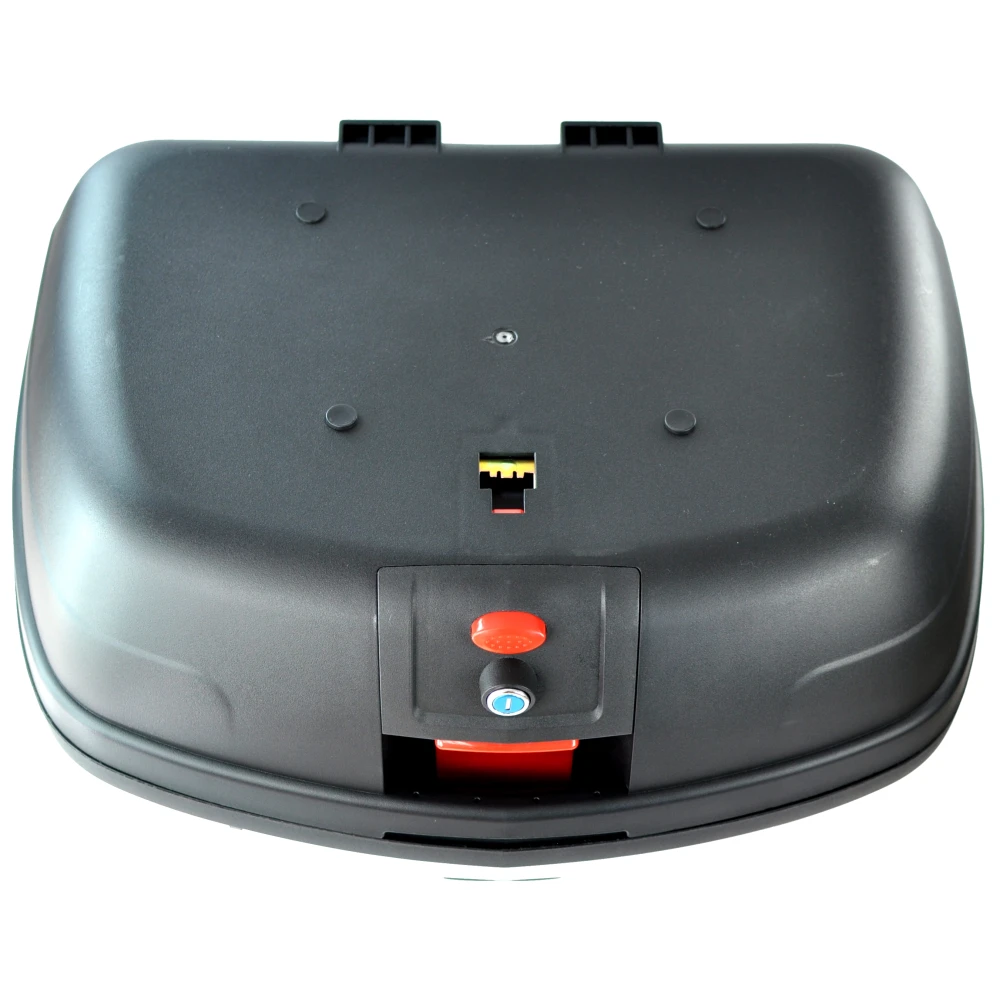 Mootorratta topcase 46 liitrit universaalne hõbedane - XXL kohver lukuga