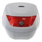 Universaalne mootorratta top case 28L valge - kiivrikohver 1 kiivrile