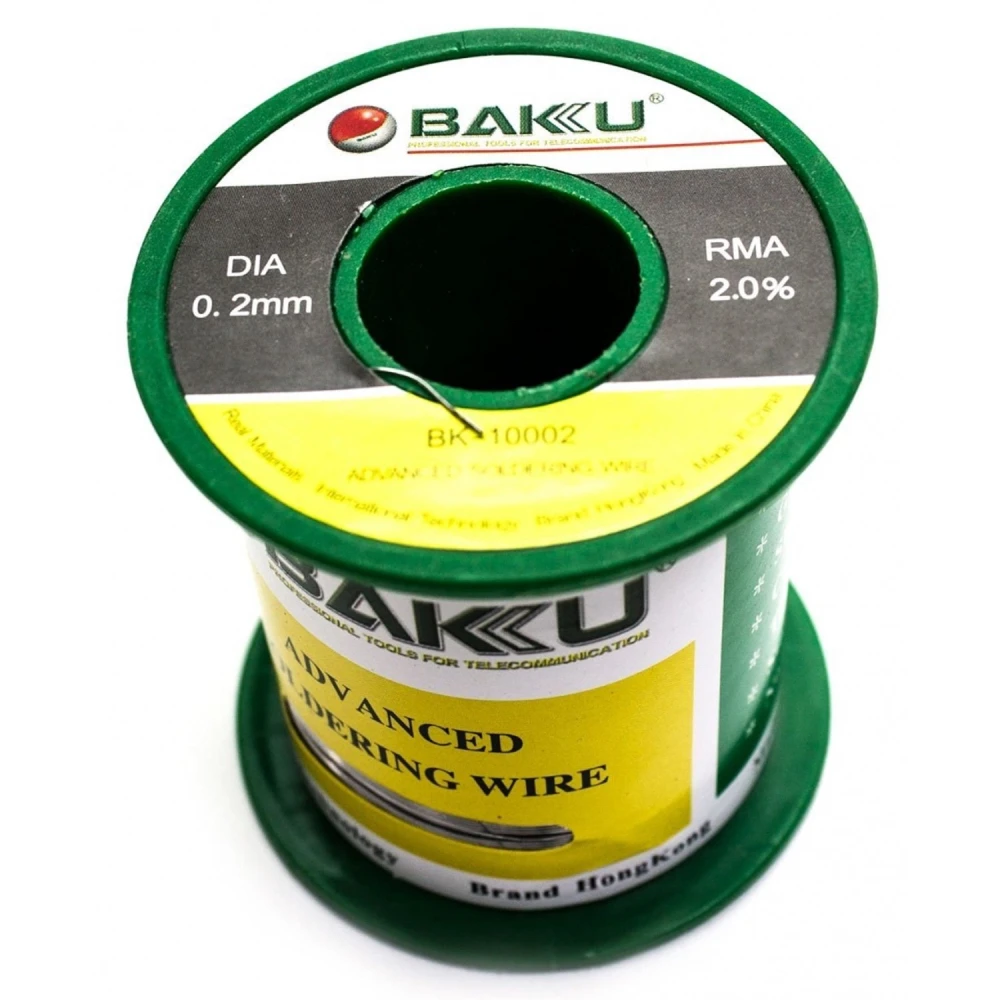 0,2 mm 100 grammi pliivaba tinajoodis elektroonika jootmiseks