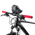 Jalgratta telefonihoidja kott puutetundliku ekraani ja päikesesirmiga 0.5L