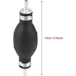 Bomba manual para gasolina, diésel y agua con mangueras de PVC resistentes