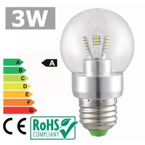 LED-pirn E27 3W 6500K 360° valge ere valgus