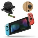 Vista lateral del botón de repuesto 3D para Joy-Con Nintendo Switch