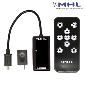 MHL-HDMI adapterkaabel puldiga Galaxy S2, S3, S4, S5, Note 2 ja HTC One