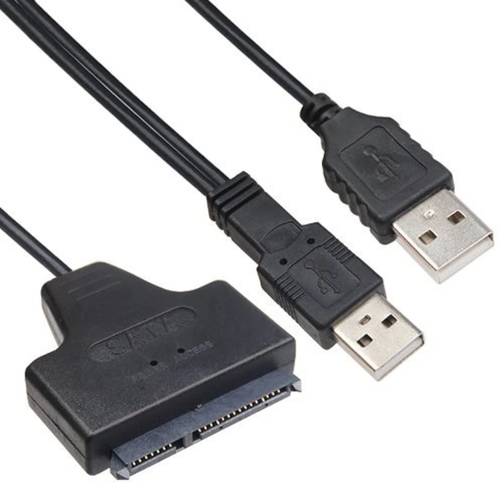 Kiire USB 2.0 adapterkaabel 2.5 SATA kõvakettale