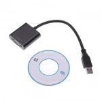 USB 3.0–VGA adapterkaabel monitorile 1080p - satkit