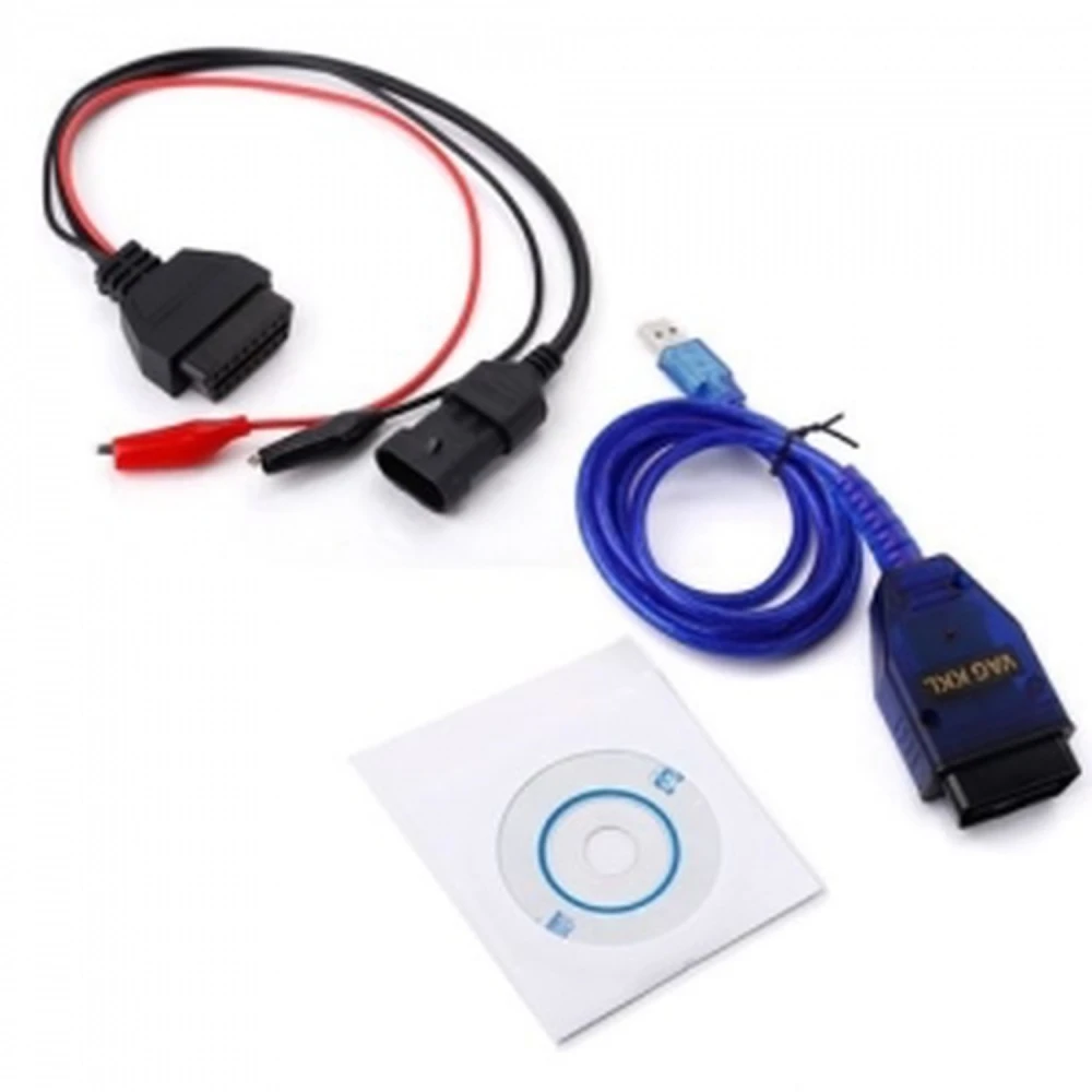 Fiat 3 pin OBD2 diagnostika kaabel KKL VAG 409.1 USB Alfa Fiat liidesega