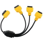 OBD2 pikenduskaabel 1-3 Autool 50cm - splitter