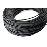 Cable de prueba flexible silicona 14AWG negro para electrónica