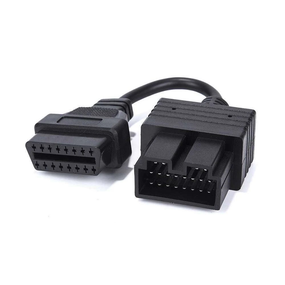 Kia OBD1–OBD2 kaabel: 20Pin–16Pin diagnostikaadapter KIA-le