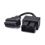 Kia OBD1–OBD2 kaabel: 20Pin–16Pin diagnostikaadapter KIA-le
